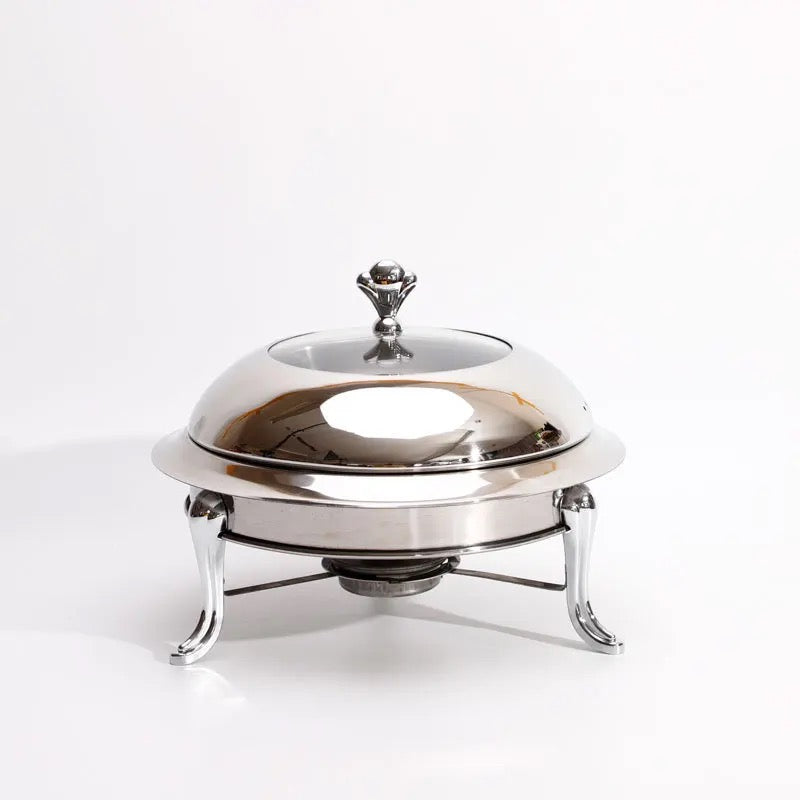 Stainless Steel Buffet Stove - 18 cm