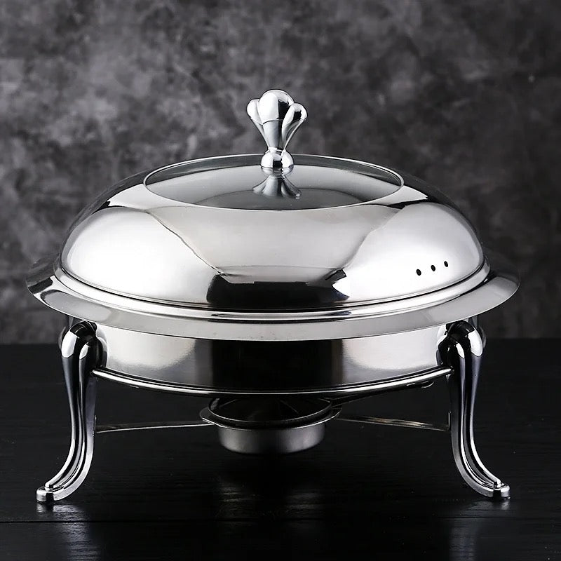 Hotel and Restaurant Stainless Steel Buffet Stove - 20 cm