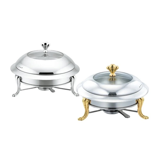 Stainless Steel Buffet Stove - 18 cm