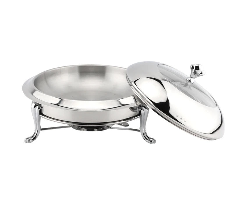 Stainless Steel Buffet Stove - 18 cm